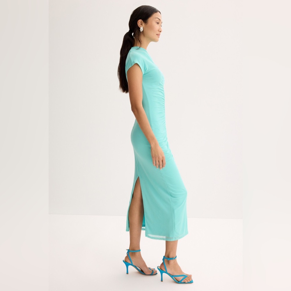Suboo Christy Mesh Cap Sleeve Midi Dress - Picture 2 of 6